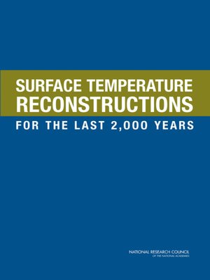 cover image of Surface Temperature Reconstructions for the Last 2,000 Years